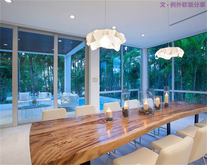 這些自家餐廳設(shè)計美得讓你窒息！-別墅設(shè)計,軟裝設(shè)計,室內(nèi)設(shè)計,豪宅設(shè)計,深圳例外軟裝設(shè)計公司
