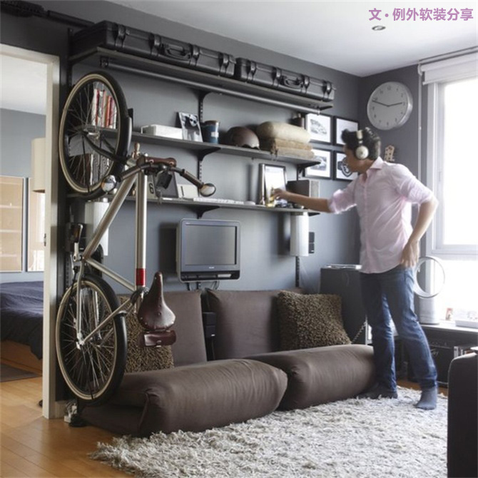 冬季不騎的自行車這么做，裝飾出行兩不誤-別墅設(shè)計,軟裝設(shè)計,室內(nèi)設(shè)計,豪宅設(shè)計,深圳例外軟裝設(shè)計公司