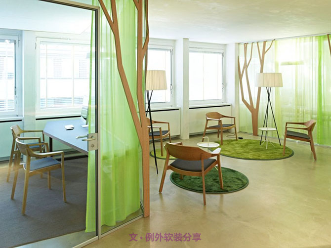 蘇黎世創(chuàng)意設(shè)計(jì)辦公室，工作再忙也來(lái)勁-別墅設(shè)計(jì)_軟裝設(shè)計(jì)_室內(nèi)設(shè)計(jì)_豪宅設(shè)計(jì)-深圳例外軟裝設(shè)計(jì)公司