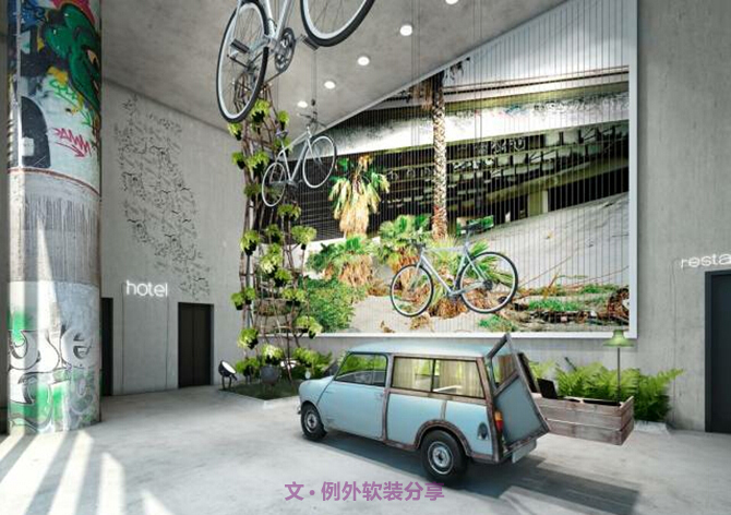室內(nèi)設(shè)計(jì)師一任性，豪車也成裝飾品-別墅設(shè)計(jì)_軟裝設(shè)計(jì)_室內(nèi)設(shè)計(jì)_豪宅設(shè)計(jì)-深圳例外軟裝設(shè)計(jì)公司