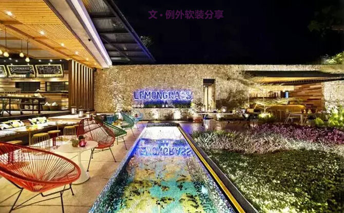 熱帶景觀生態(tài)餐廳，讓你未吃先醉-別墅設(shè)計,軟裝設(shè)計,室內(nèi)設(shè)計,豪宅設(shè)計,深圳例外軟裝設(shè)計公司